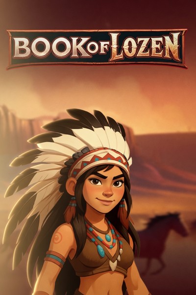 Book of Lozen slot cover at Cleobetra Casino