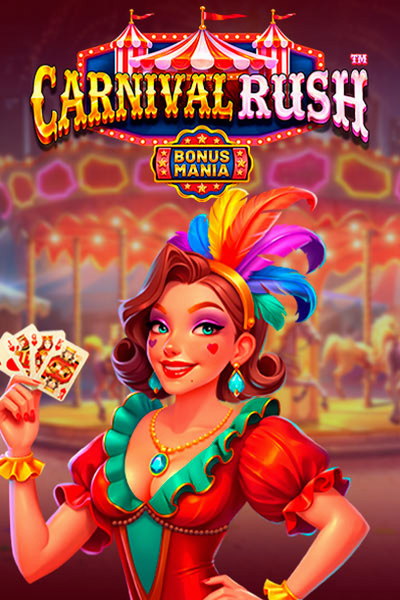Carnival Rush artwork displayed for Betwest